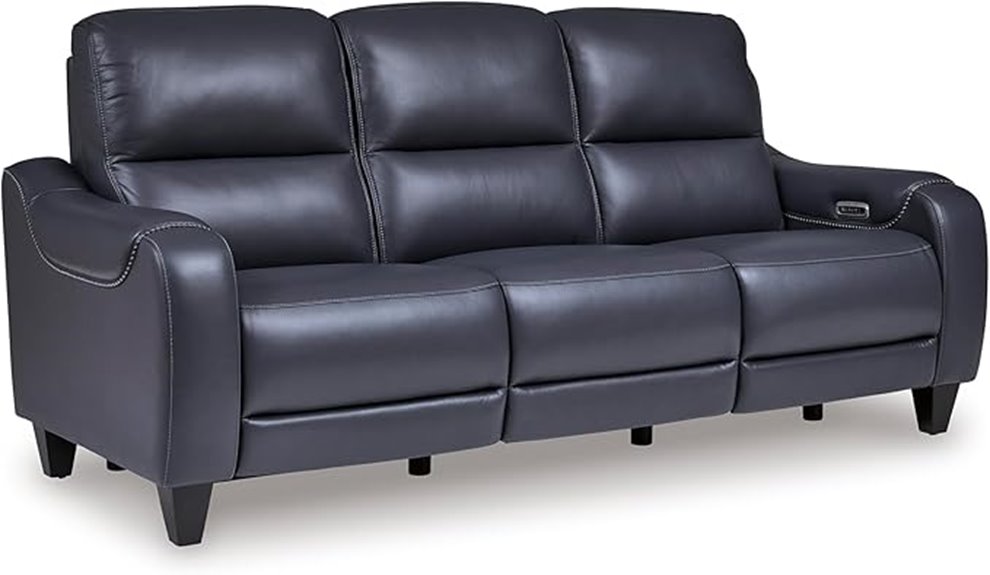 ashley mercomatic reclining sofa