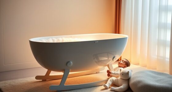 baby bassinet with cry detection