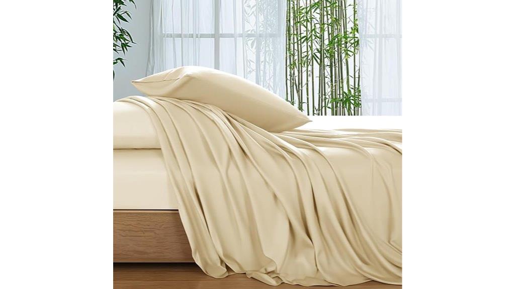 bamboo queen cooling sheets