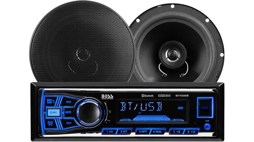 bluetooth car stereo package