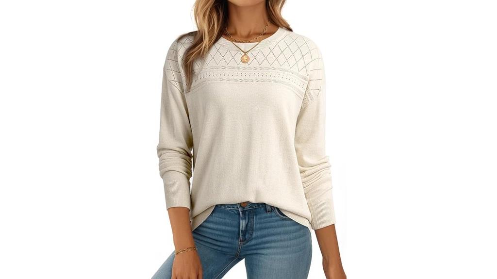 casual wool sweater