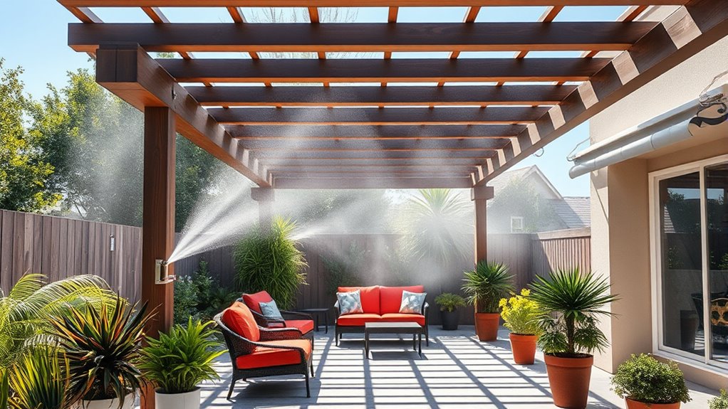 choosing effective patio misting systems