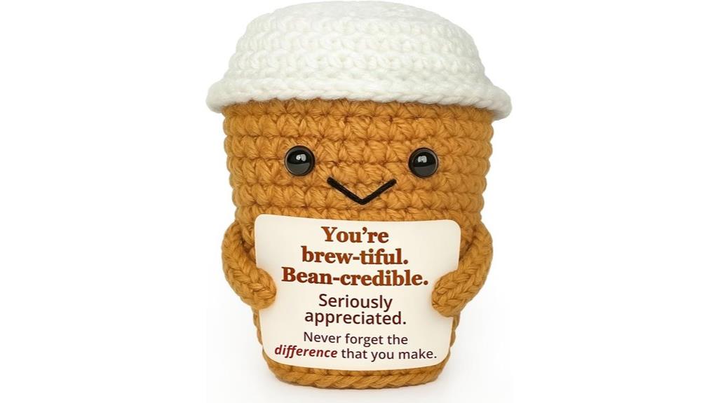 coffee themed handmade appreciation