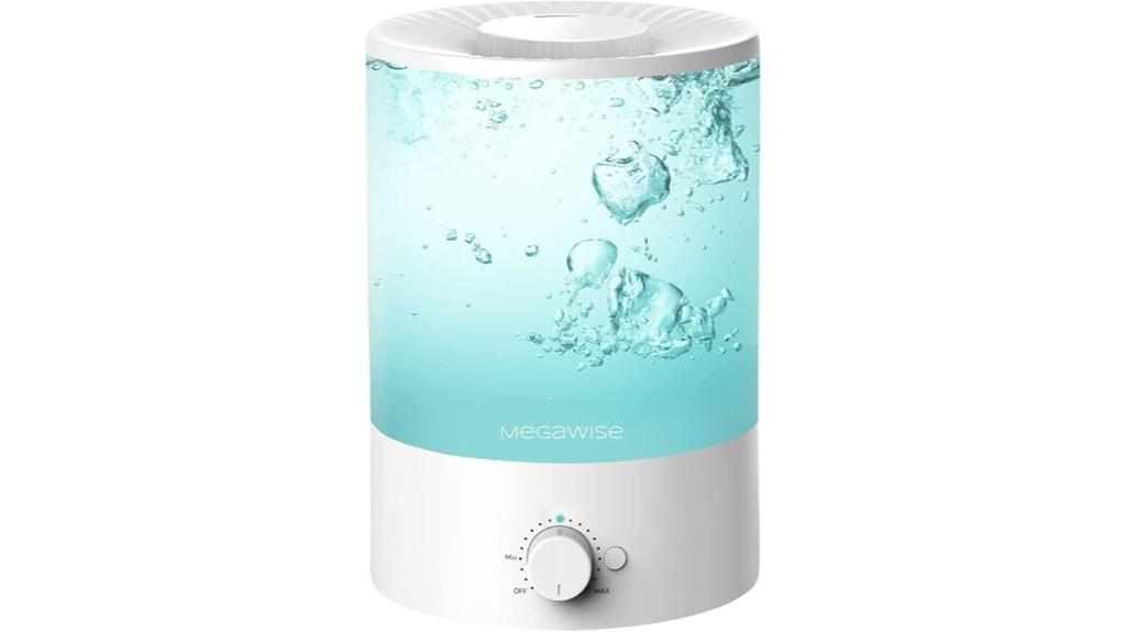 colorful night light humidifier