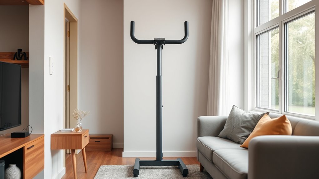 compact adjustable stable storable