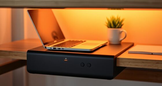 compact desk heater options