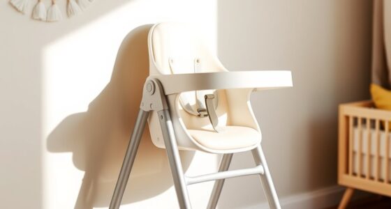 compact fold flat high chairs