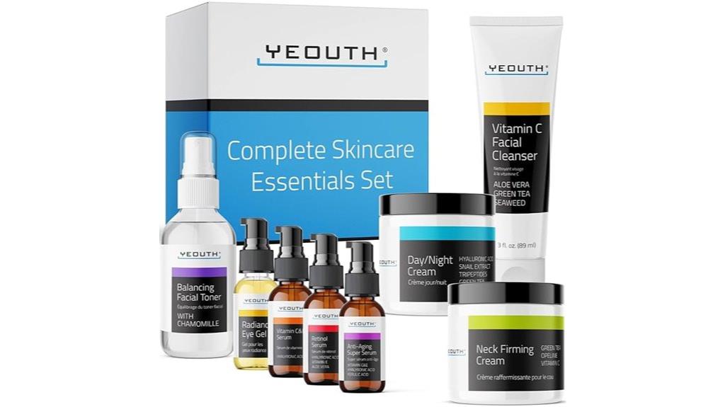 complete skincare essentials set