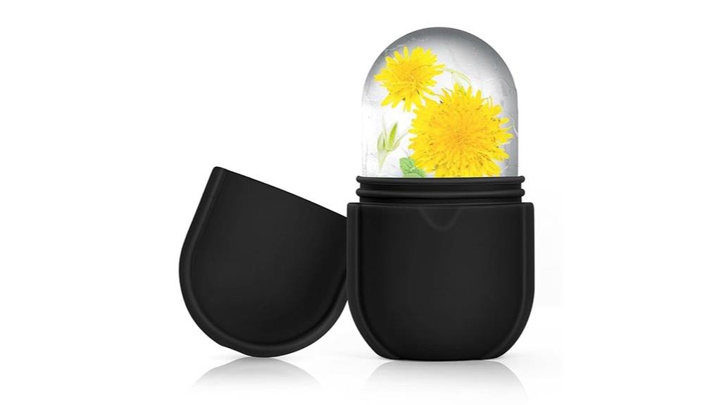 cooling facial roller device