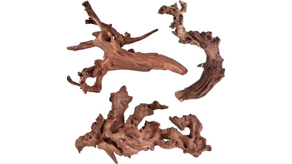 coral driftwood aquarium decor