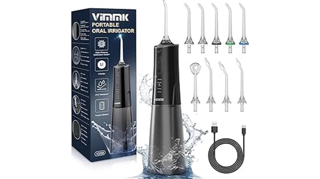 cordless water flosser kit