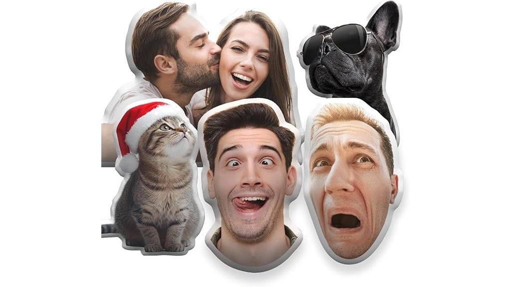 custom pet face pillow