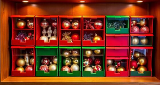 durable holiday ornament storage