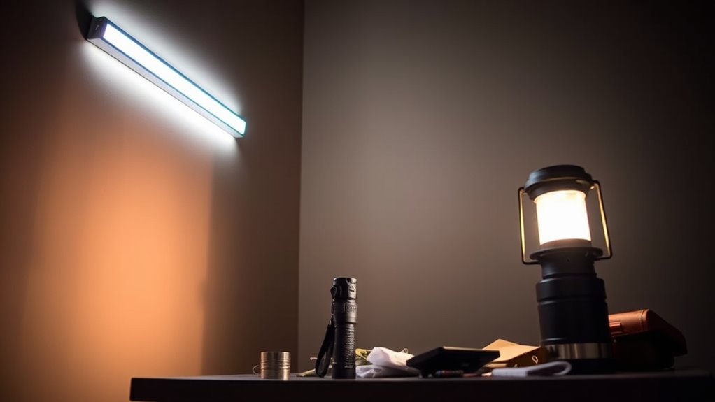 emergency lighting selection criteria