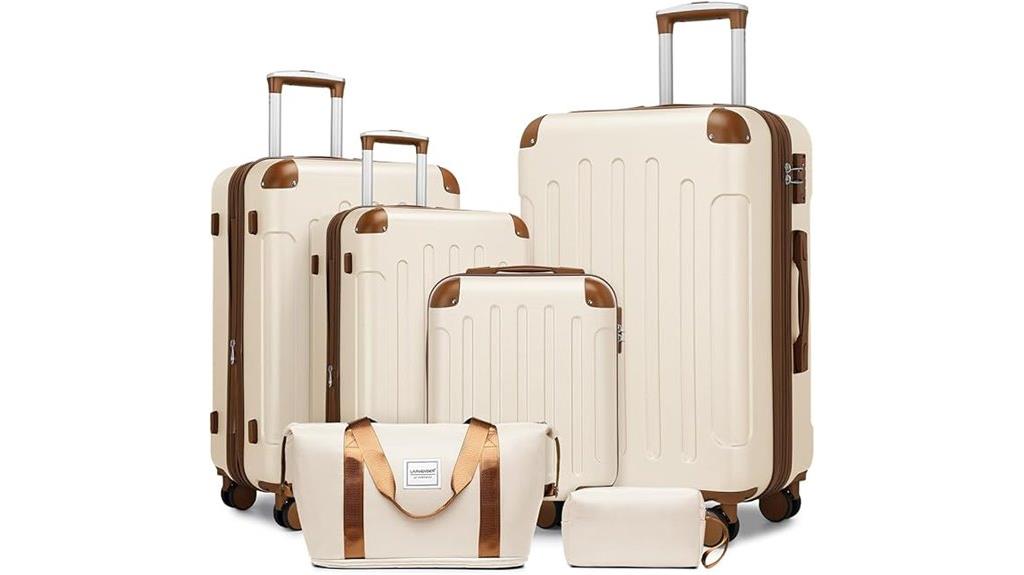 expandable luggage with tsa