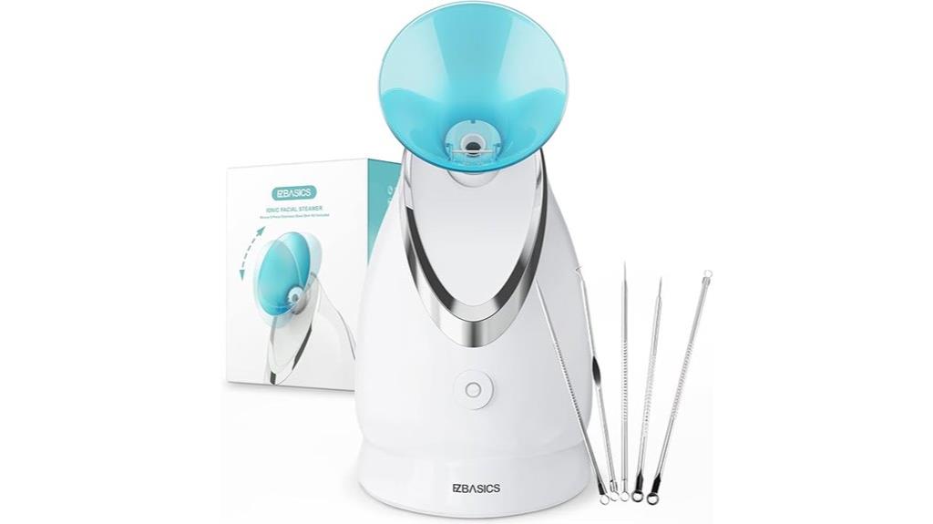 facial steamer with kit