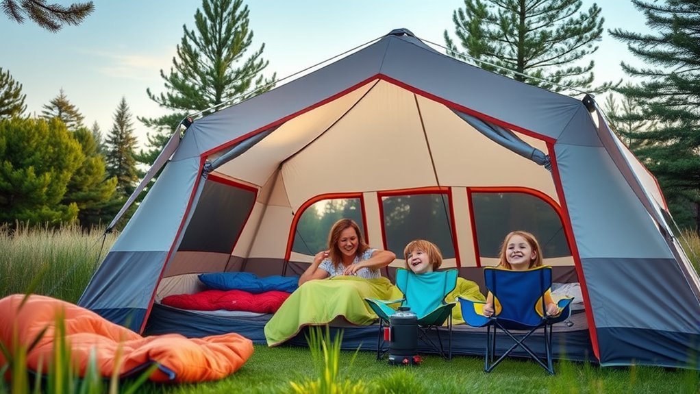 family camping tent considerations