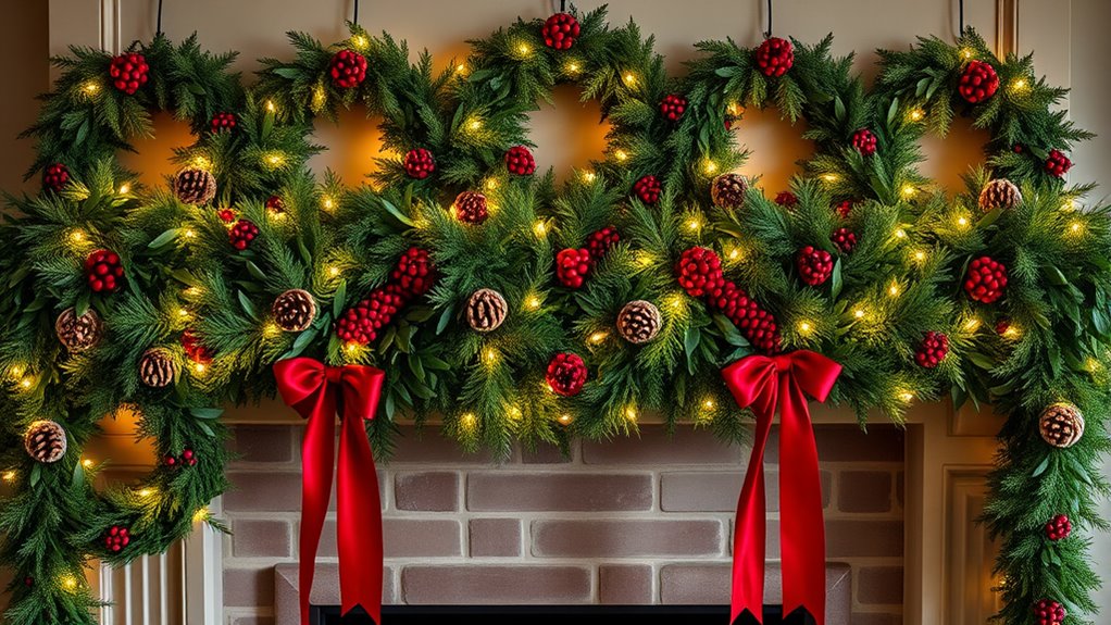 festive mantel decor ideas