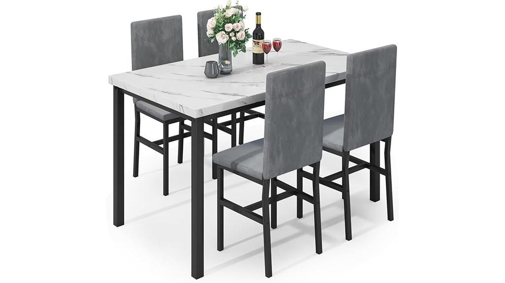 five piece dining set