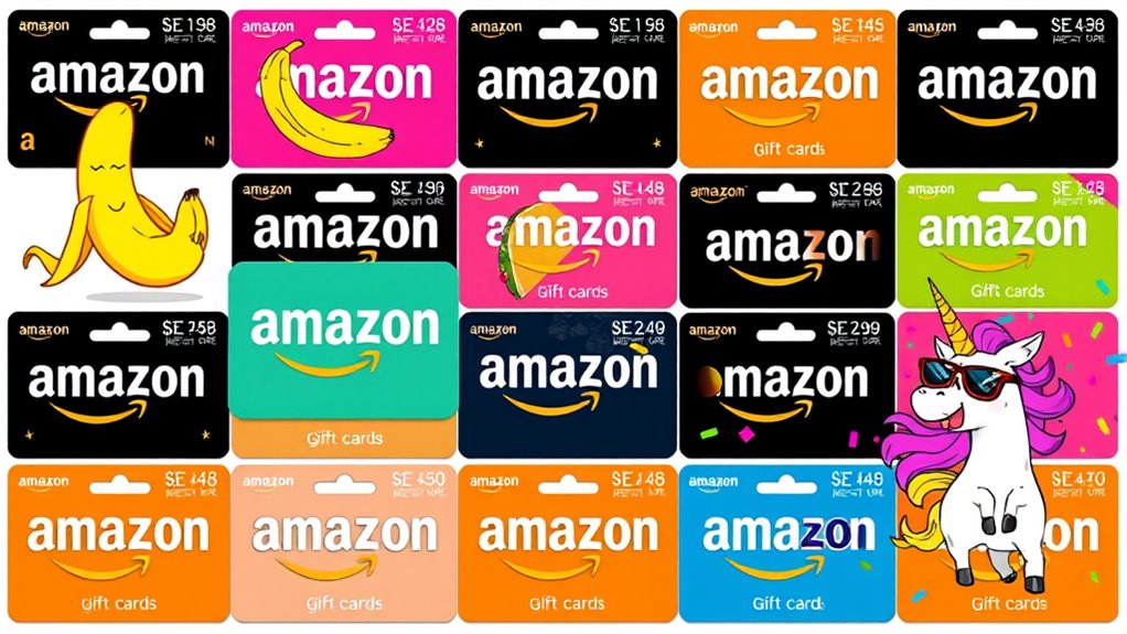 funny amazon gift card designs