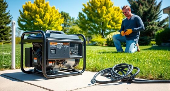 generator safety tips
