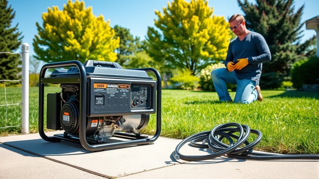 generator safety tips