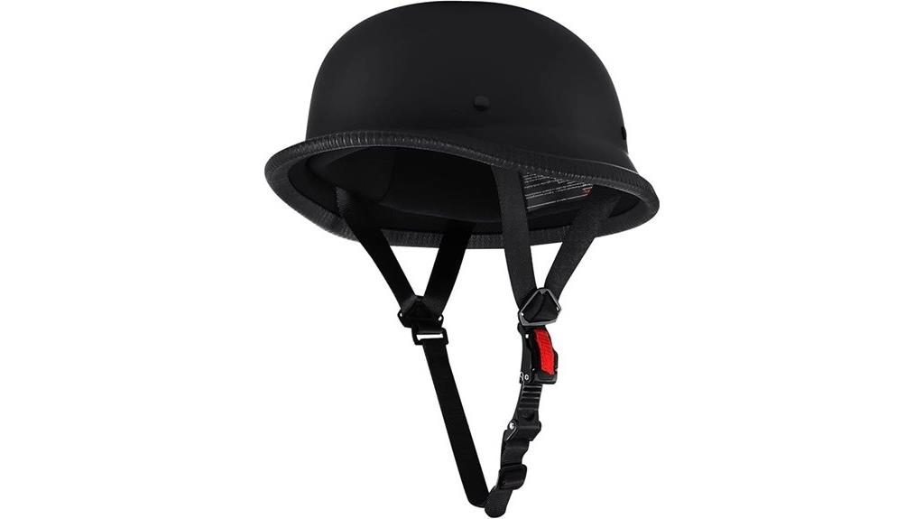 german style motorcycle helmet