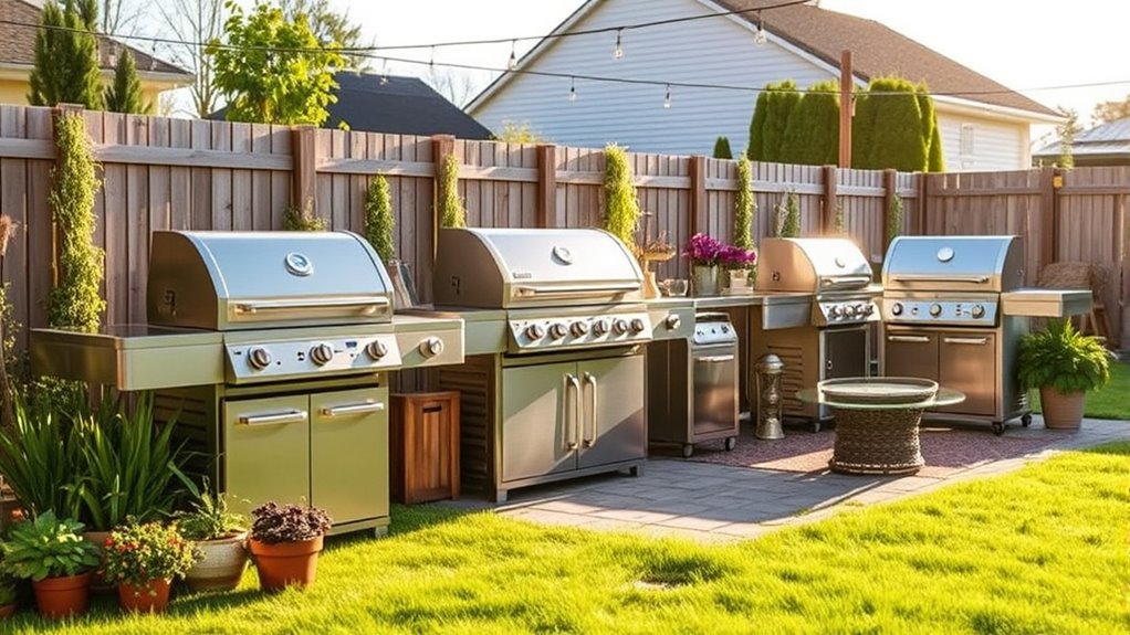 grill size fuel durability