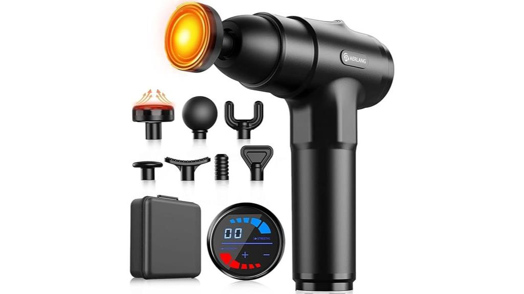 heat enabled deep tissue massage