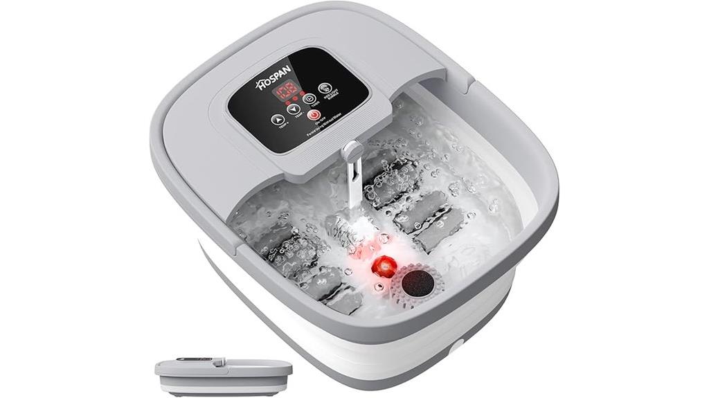 heated massage foot spa