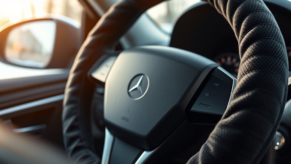 heated steering wheel covers