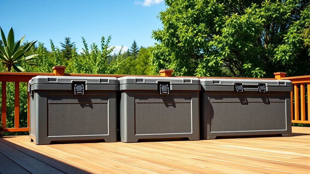heavy duty outdoor deck boxes
