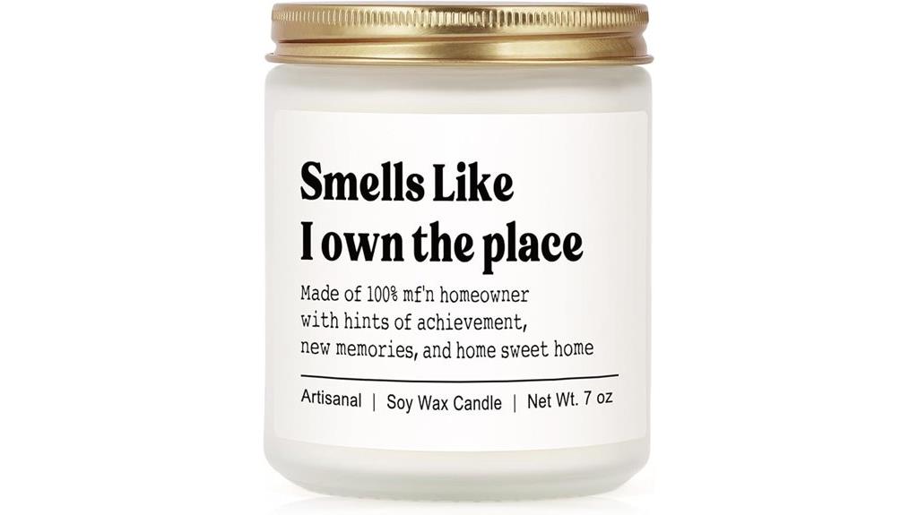 homewarming candle gift