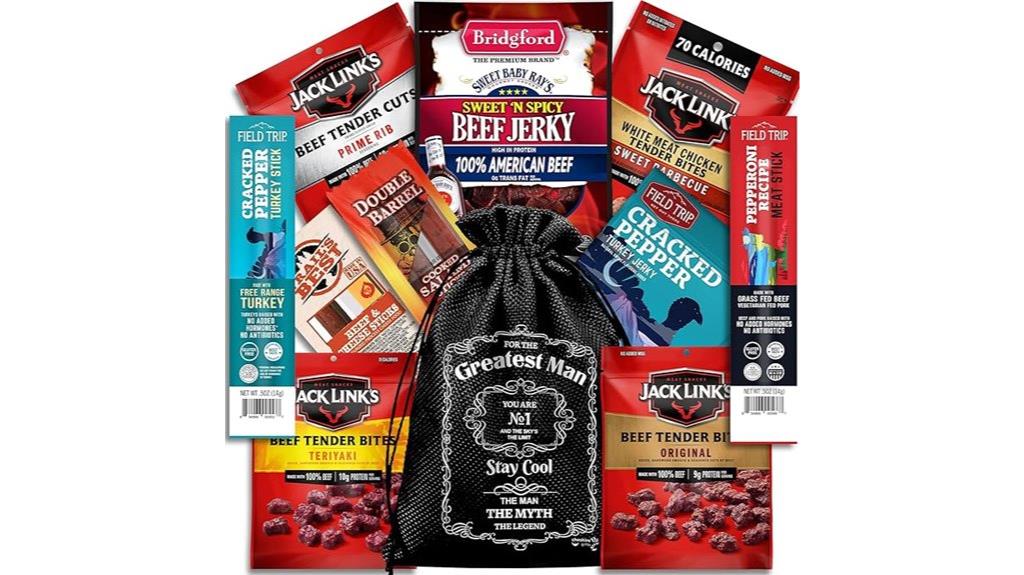 jerky gift baskets for men