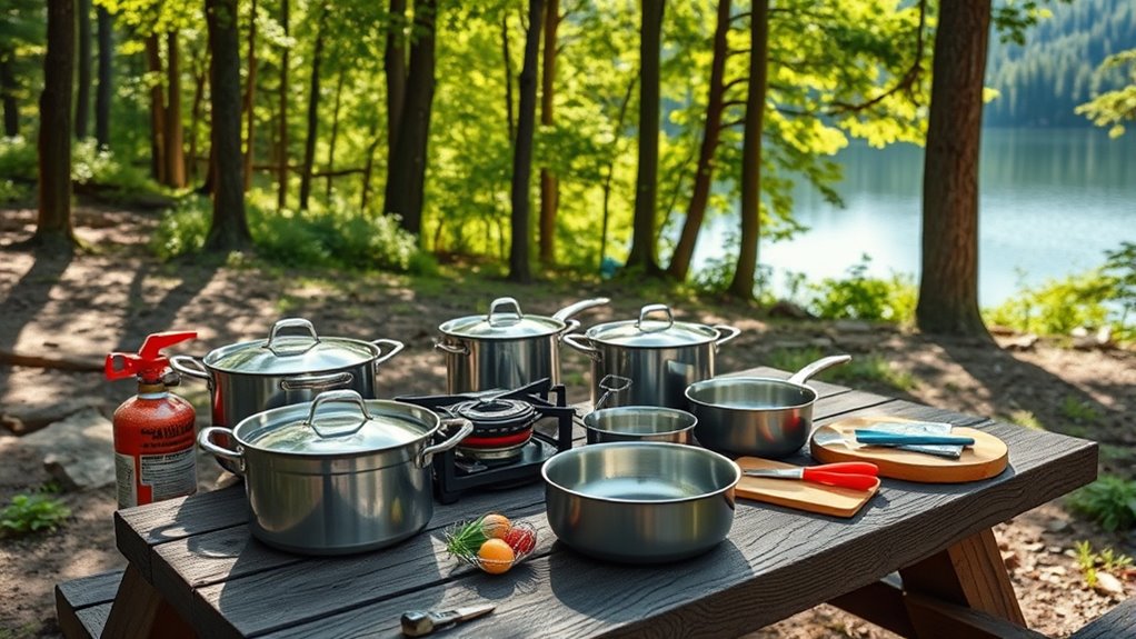 key camping cookware factors