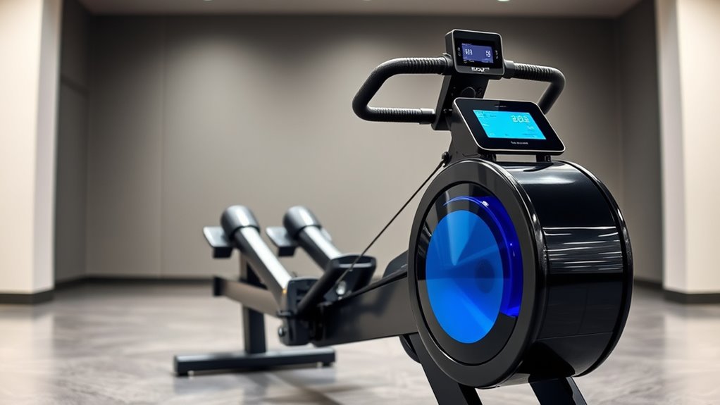 key features for rowing machines
