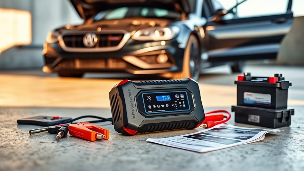 key jump starter features