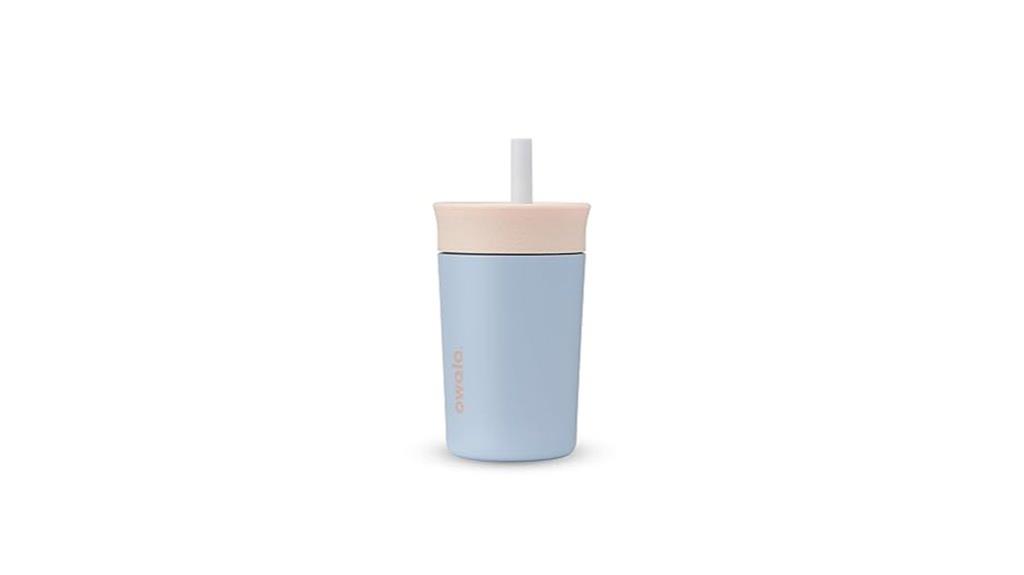 kid friendly spill resistant tumbler