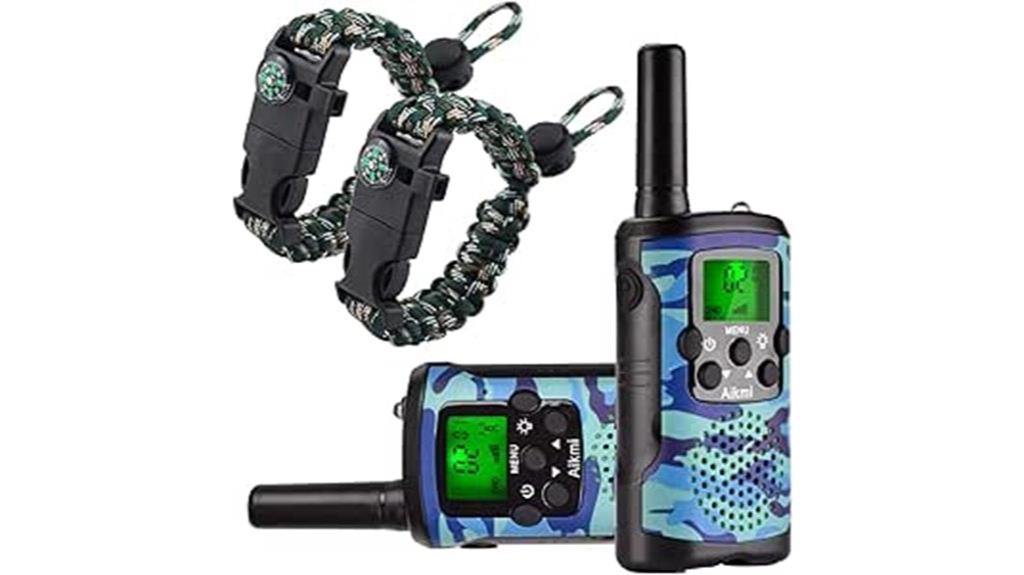 kids 22 channel camo walkie talkies