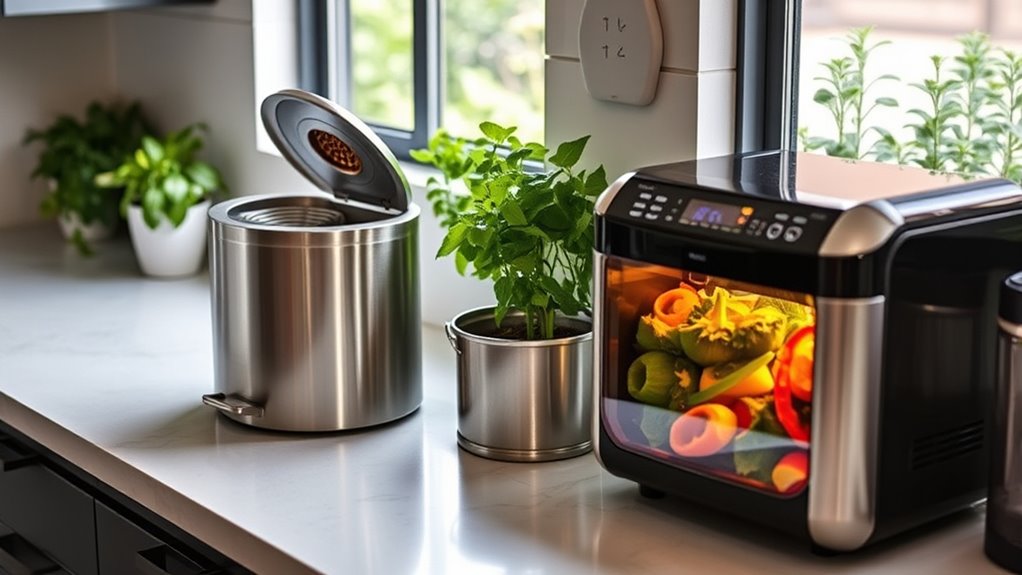 kitchen composting device considerations