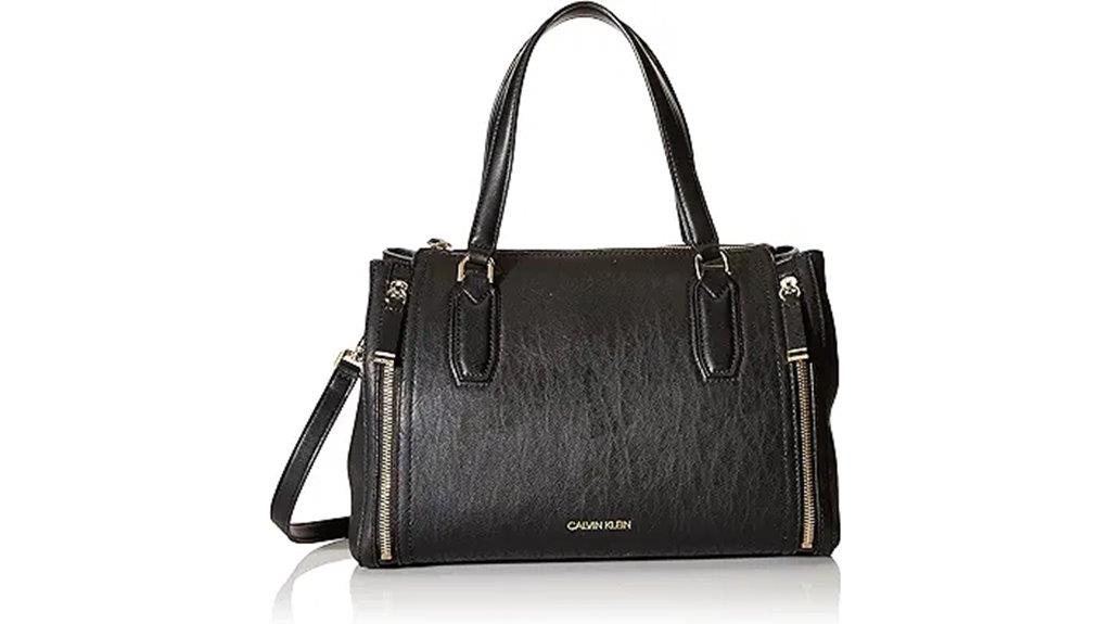 lambskin bubble satchel