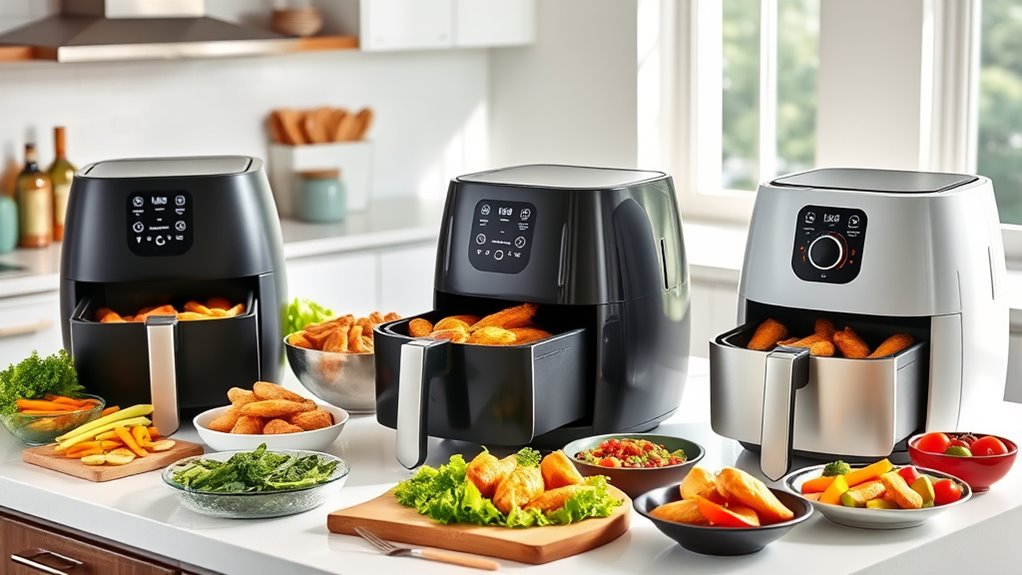 large family air fryer options