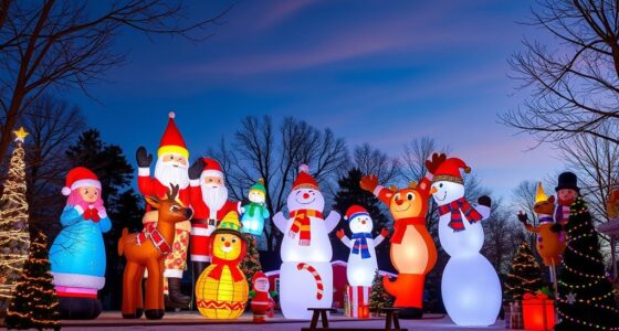 large festive inflatable decorations