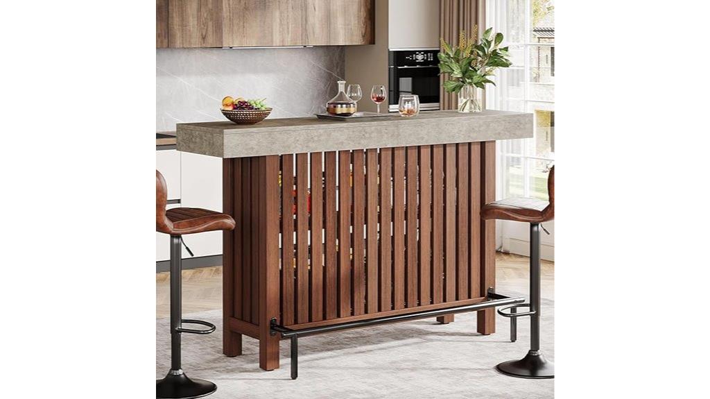 large home bar