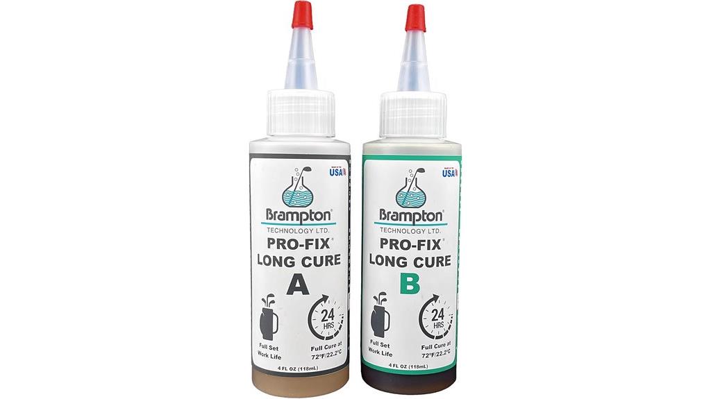 long cure golf epoxy