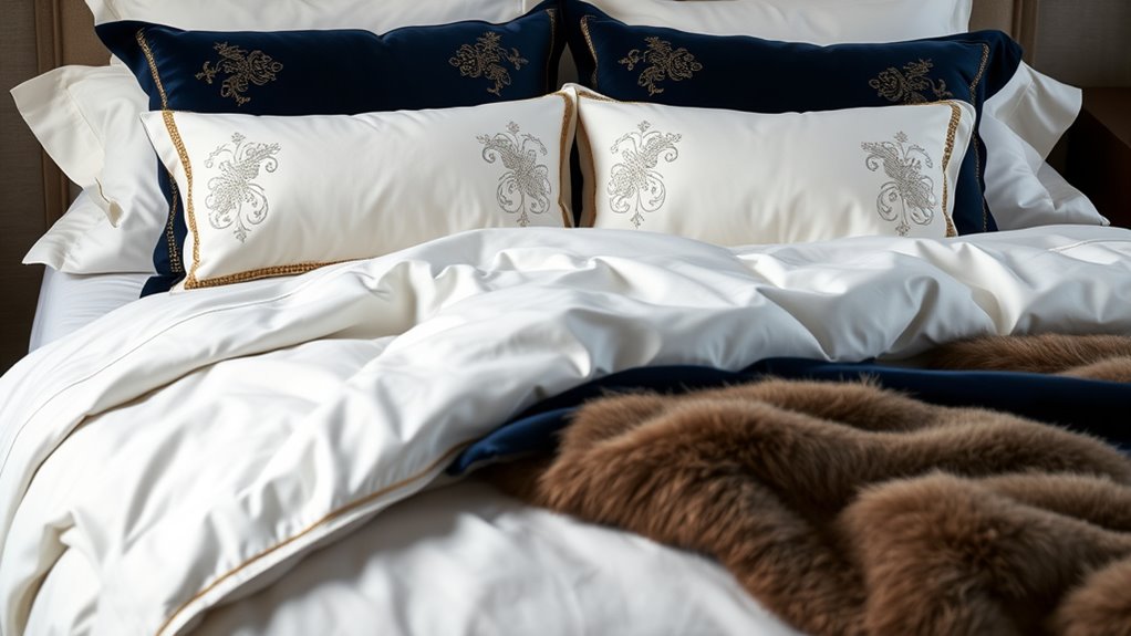 luxury bedding for better sleep