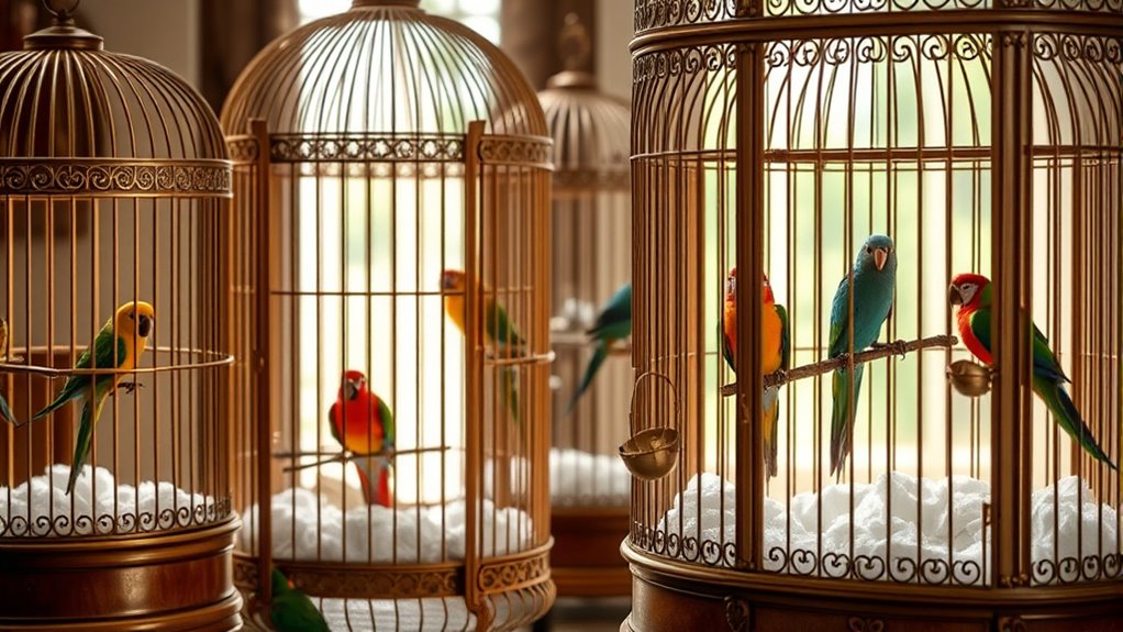 luxury bird cage selections