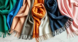 luxury cashmere scarf collections