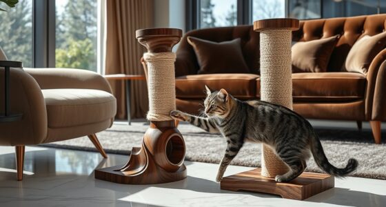 luxury cat scratching posts
