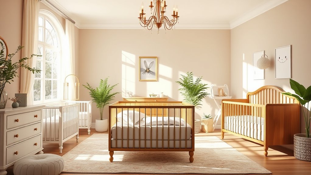 luxury convertible crib options